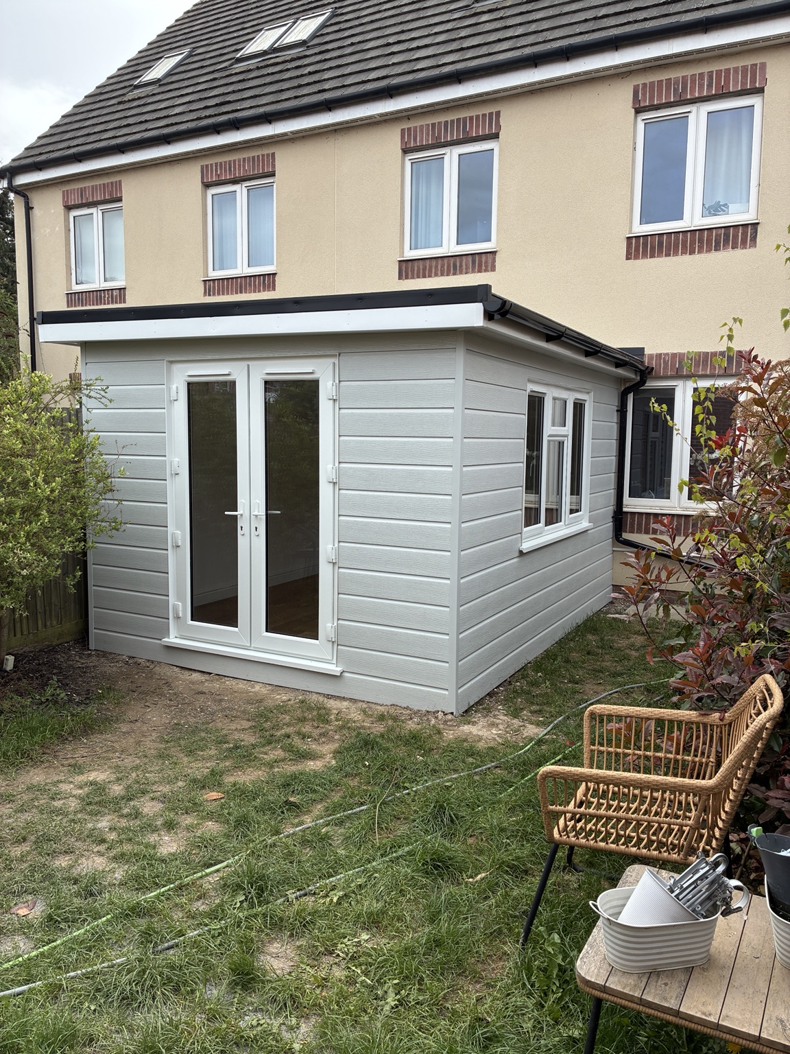 Completed timber extensions work by RVA Home Improvement